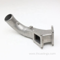 Custom precision casting machined motorcycle exhaust pipe